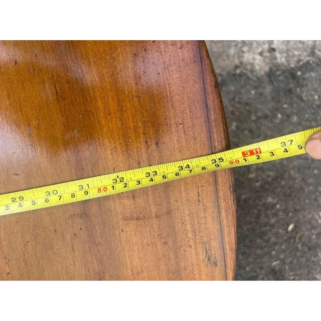 Farmhouse Antique Pine Tilt Top Table. 19th Century. For Sale - Image 3 of 10