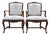 Newly Upholstered Vintage Louis XV French Arm Chairs - A Pair For Sale