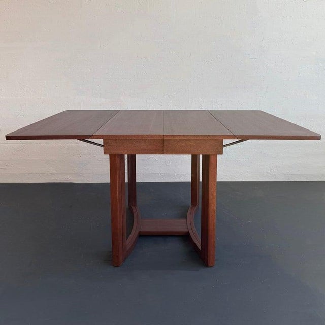 1950s Mid-Century Modern Drop-Leaf Dining Table by t.h. Robsjohn-Gibbings For Sale In New York - Image 6 of 10