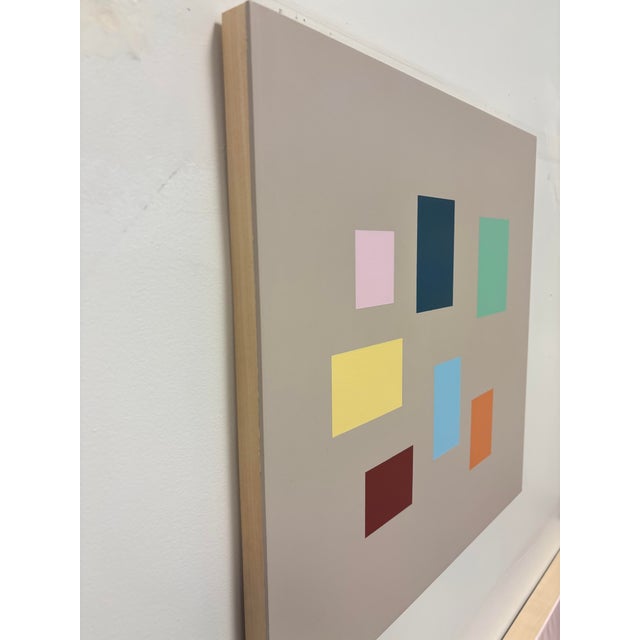 2020s Contemporary Abstract Acrylic on Birch Panel "Certain Doubts" by Tom McGlynn For Sale - Image 5 of 6
