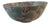 20th Century Chinoiserie Colorful Hand-Painted & Gilt Waterlily & Lotus Bowl For Sale