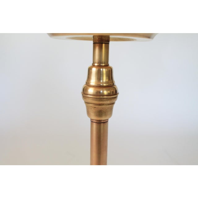 Brass Vintage Freestanding Brass Floor Ashtray For Sale - Image 8 of 12
