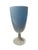 1960s Carlo Moretti Murano Tiffany Blue and White Cased Stemware Wine Goblets & Compotes - Set of 12 For Sale - Image 11 of 18