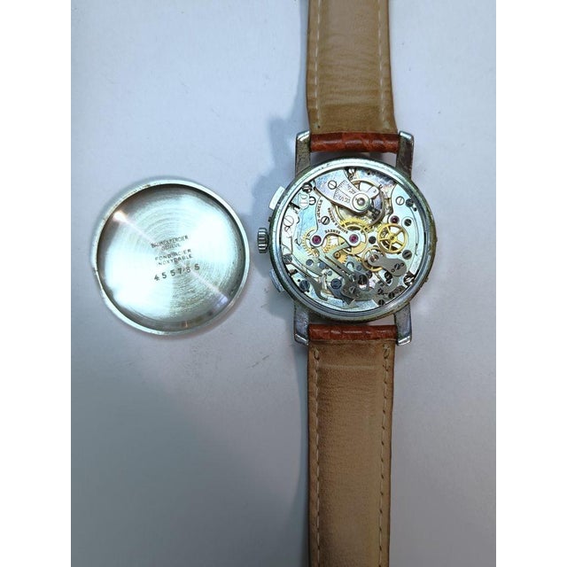 Dato-Compax Watch from Baume & Mercier, 1950s For Sale - Image 3 of 18