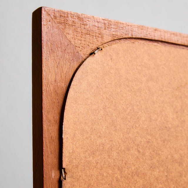 Teak Framed Mirror from Pedersen & Hansen For Sale - Image 18 of 18