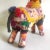 Vintage Mid Century Indian Rajasthan Multicolor Patchwork Fabric Horse Figurine For Sale - Image 10 of 11