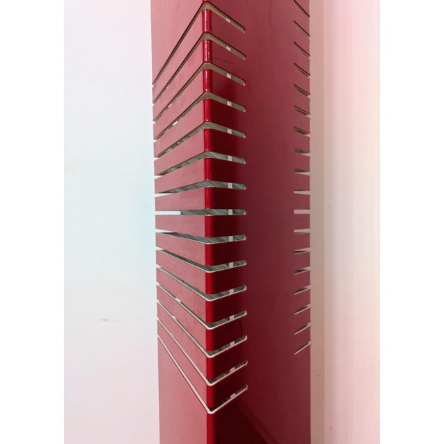 Red Vintage Personaggi Floor Lamp by Carmellini and Rezzonico for Tronconi, Italy, 1980s For Sale - Image 8 of 13