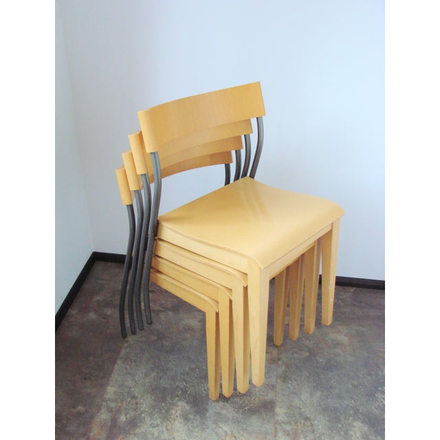 Nordisk Chairs by Tina Christensen for Ikea, 1990s, Set of 4 For Sale - Image 11 of 14