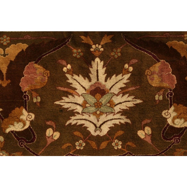 1990s Antique Shahrestan Style Rug in Rich Colors & Floral Patterns, From Rug & Kilim For Sale In New York - Image 6 of 8