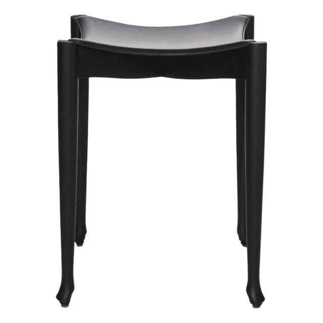 Gaulino Stool Black by Oscar Tusquets for BD Barcelona For Sale