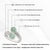Contemporary Emerald Diamond Cluster Bypass Ring in 14k Gold Size 4 For Sale - Image 12 of 17