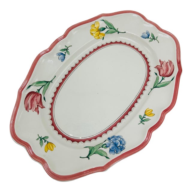 Vintage Villeroy and Boch Platter For Sale
