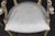 Set of 4 19th C. Italian Directoire Style Painted Dolphin Arm Dining Chairs For Sale - Image 11 of 15