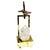Mid-Century/Modern Rock Crystal Lamp Hi-polished Brass . LED base For Sale - Image 9 of 18