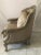 Textile Caracole Compositions French Style Oversized Silk Chair For Sale - Image 7 of 13