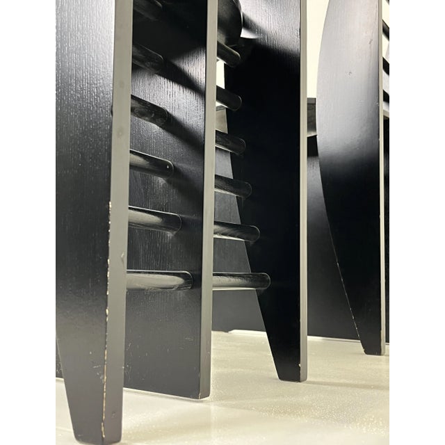 Vintage Sculptural Chairs, 1980, Set of 4 For Sale - Image 13 of 18
