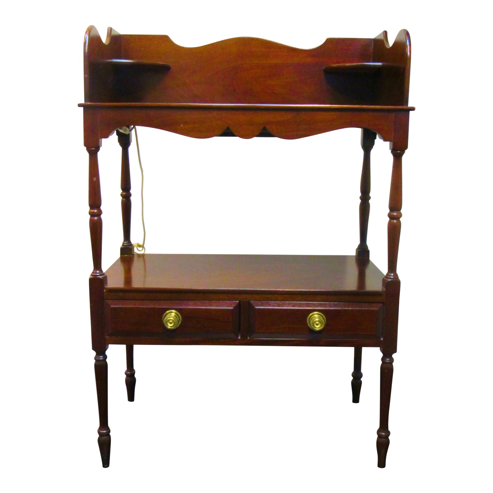 Vintage Wooden Serving Table Chairish