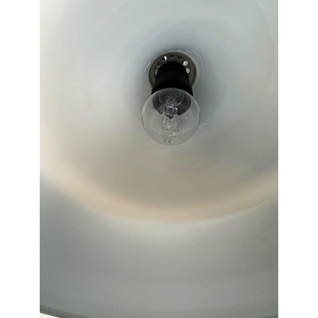 1970s Vintage Opaline Pendant Lamps, 1970s, Set of 2 For Sale - Image 5 of 10