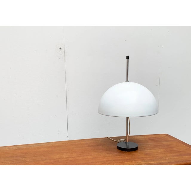 Mid-Century Minimalist Dome Table Lamp For Sale - Image 4 of 18