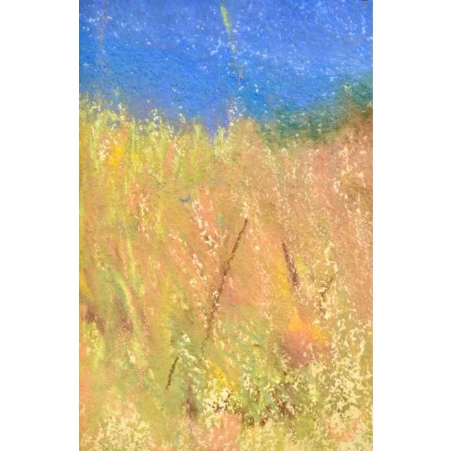 Larry Horowitz, Large Pastel Landscape Purple Mountains Landscape American Modernist Painting, 1988 For Sale - Image 12 of 16