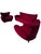 3-Seater Sofa and Armchairs in Velvet attributed to Guglielmo Ulrich, 1950s, Set of 3 For Sale - Image 6 of 15