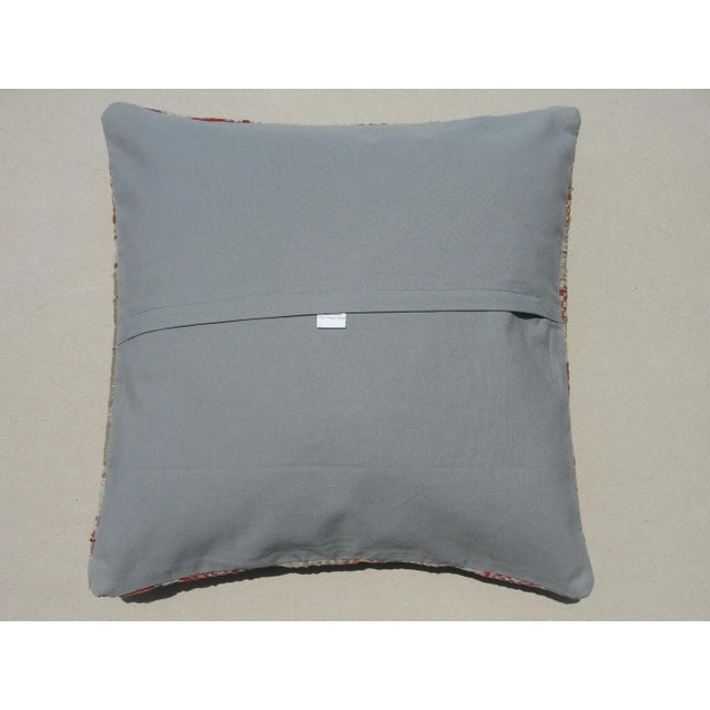 1980s Kilim Pillow Cover For Sale - Image 9 of 10