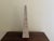 Late 20th Century Neoclassical Marble Obelisk in Variegated Brown and Tan Stone For Sale In South Bend - Image 6 of 12