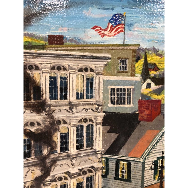 Green Large Original Painting by Julian Rockmore For Sale - Image 8 of 13