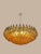 ALREADY WIRED FOR US/AU/EU Huge Italian poliedri glass Chandelier ; its is made by 185 AMBER glasses “poliedri” shape, one...