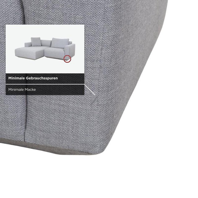 Develius Corner Sofa in Light Grey Fabric from &Tradition For Sale - Image 6 of 12