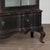 19th Century Danish Black Painted Oak Display Cabinet Vitrine Bookcase For Sale - Image 14 of 16