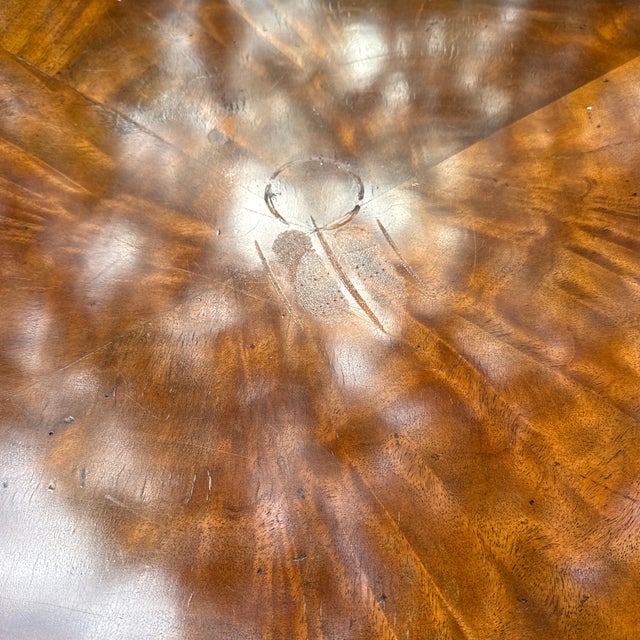 1940s Burlwood Side Table For Sale - Image 4 of 5