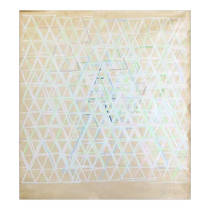 Geometric Abstract, Leo Bates Oil Painting