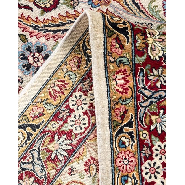 Mogul, One-of-a-Kind Hand-Knotted Area Rug in Ivory, 8' 0" x 10' 9" For Sale In New York - Image 6 of 8