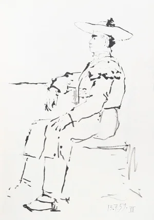 1980s "Toros y Toreros 22a" Lithograph After Pablo Picasso