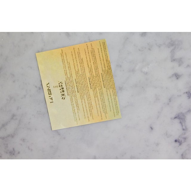 Angelo Mangiarotti Eros Dining Table in White Marble by Angelo Mangiarotti for Skipper, 1970s For Sale - Image 4 of 18