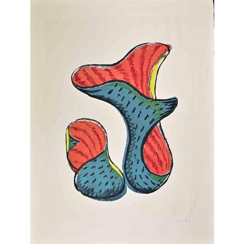 Modern Man Ray, Trasfiguration d'un Cactus, Etching, 1960s For Sale - Image 3 of 3