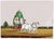 Indian Company School, Native Hackery with Two Oxen, 1800s, Gouche Paper For Sale - Image 5 of 9