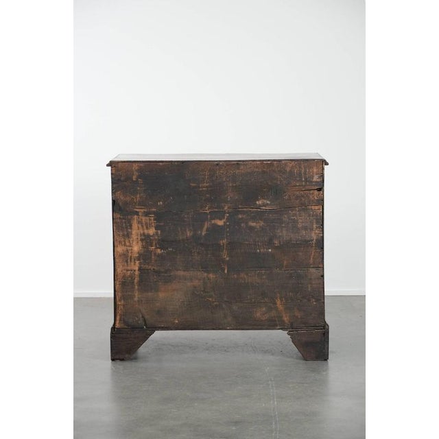Antique English Oak Chest of Drawers, 18th Century For Sale - Image 4 of 18