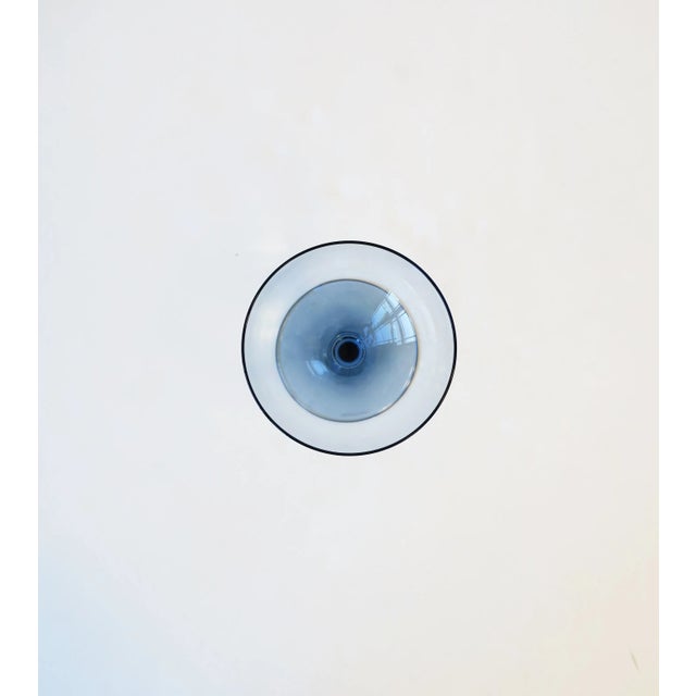 Blue Italian Murano Cocktail or Champagne Coupe Glasses, Vincenzo Nason & Cie, 1990s For Sale - Image 8 of 11