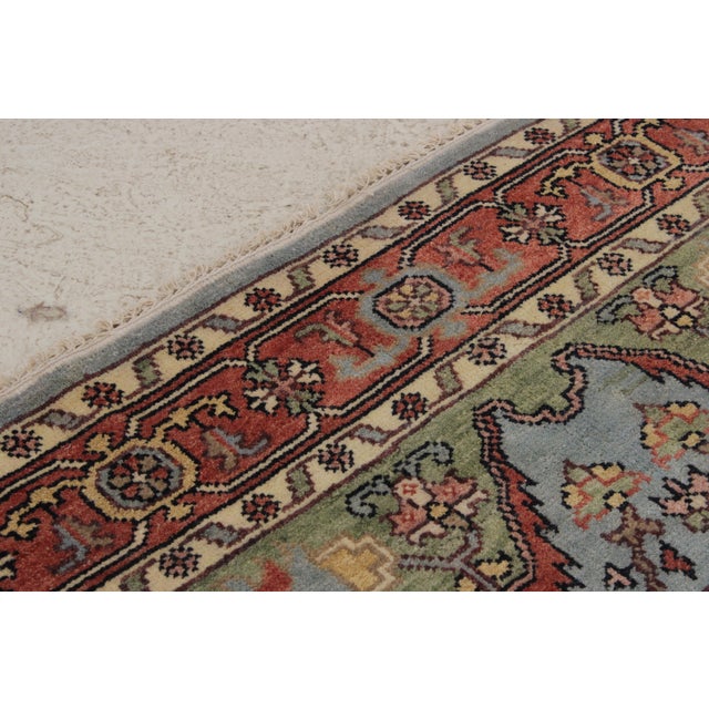 1990s Quality Hand Woven Approx. 8x10 Room Size Oriental Rug For Sale - Image 5 of 12