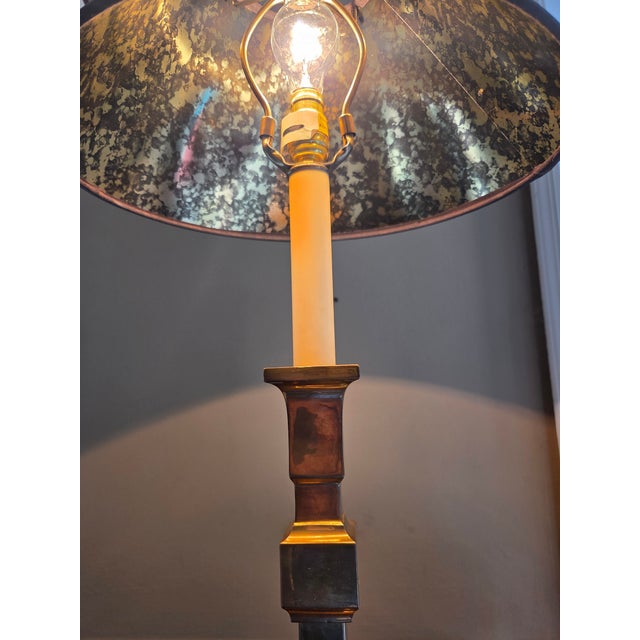 Vintage Brass Chapman Table Lamp For Sale - Image 13 of 13