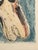 Jean Fautrier, Nu Fond Bleu Lithograph, Nude, 1955, Lithograph For Sale - Image 4 of 6
