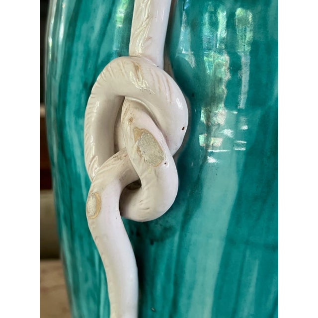 Large Italian Ceramic Vase For Sale - Image 11 of 14