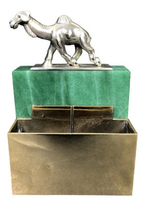 Erik Magnussen Sterling and Hardstone Desk Accessory