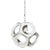 1960s Preben Dahl Style White Enameled Steel Hanging Pendant For Sale