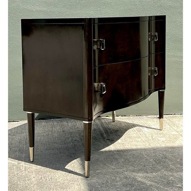 Vintage Vangaurd Roll Front Commode For Sale - Image 11 of 12