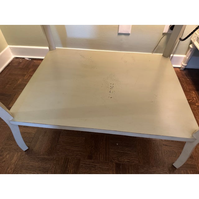 Made by Hickory Chair, this lovely side table is Suzanne Kasler's beloved "West Paces Side Table" which can be used beside...