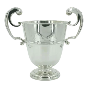 Early 20th Century Sterling Silver Two Handled Birmingham Wine Cooler