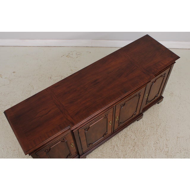 Century Mahogany 4 Door Buffet Sideboard For Sale - Image 10 of 18